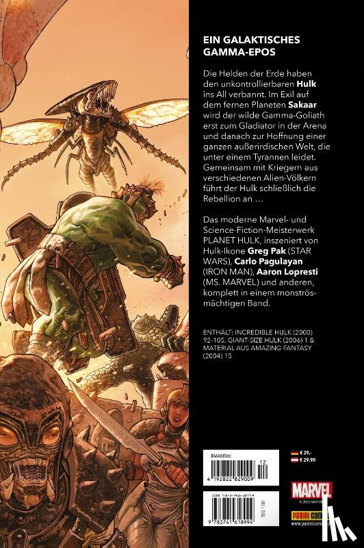 Pak, Greg, Frank, Gary, Lopresti, Aaron, Miyazawa, Takeshi - Marvel Must-Have: Planet Hulk