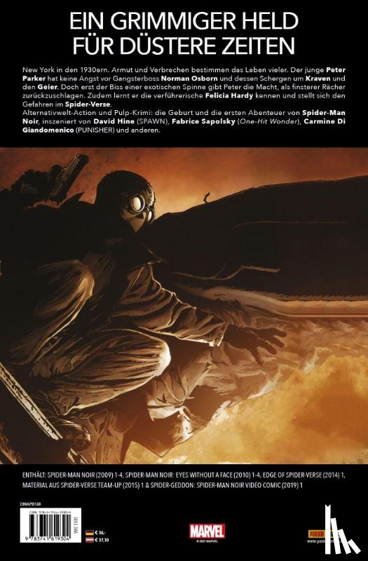 Hine, David, Sapolsky, Fabrice, Stern, Roger, Diaz, Paco - Spider-Man: Noir Collection
