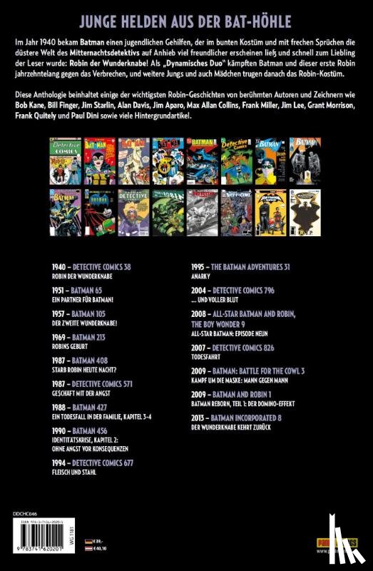 Finger, Bill, Kane, Bob, Schwartz, Lew Sayre, Harron, Ed - Batman & Robin Anthologie