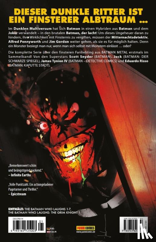 Snyder, Scott, Tynion Iv, James - Der Batman, der lacht: Der Tod der Batmen