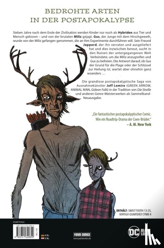 Lemire, Jeff, Powell, Nate, Lenox, Emi, Kindt, Matt - Sweet Tooth Deluxe Edition