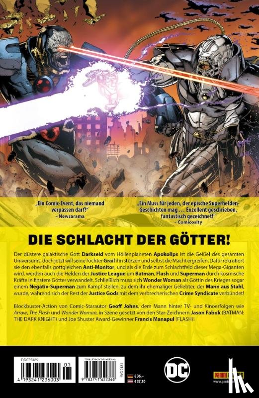 Johns, Geoff, Prado, Joe, Jiménez, Oscar, Pelletier, Paul - Justice League: Der Darkseid Krieg