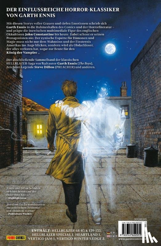 Ennis, Garth, Dillon, Steve, Simpson, William, Snejbjerg, Peter - Hellblazer von Garth Ennis