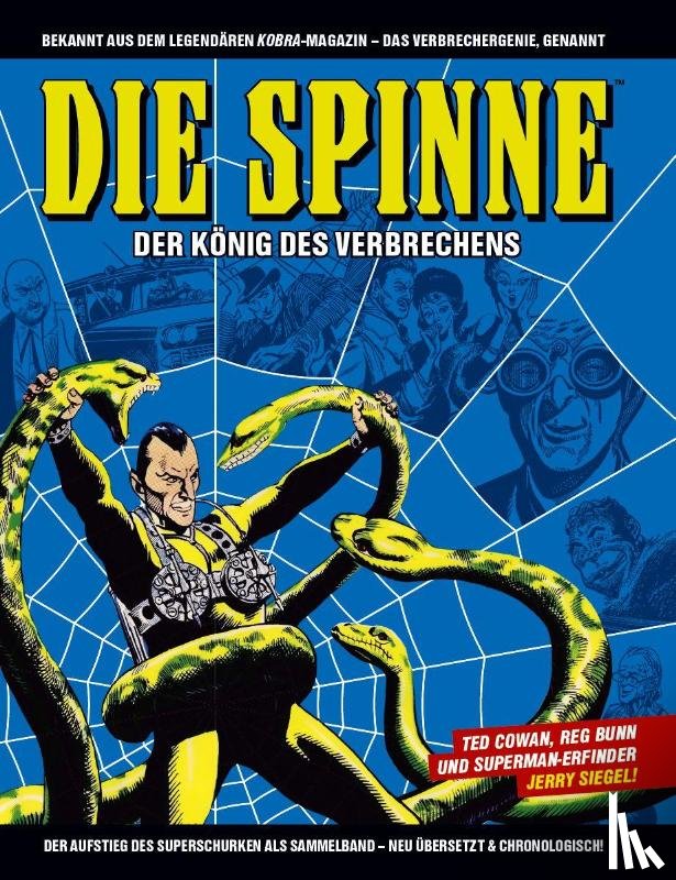Cowan, Ted, Siegel, Jerry, Bunn, Reg - Die Spinne - Der König des Verbrechens
