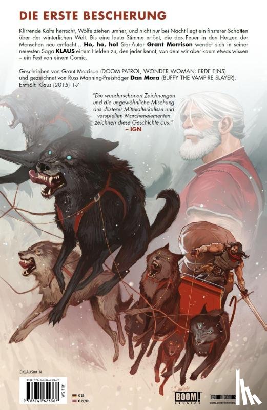 Morrison, Grant, Mora, Dan - Klaus: Die wahre Geschichte von Santa Claus (Neuausgabe)