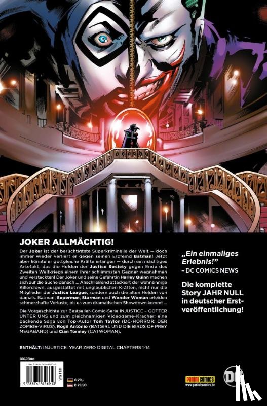 Taylor, Tom, Antônio, Rogê, Tormey, Cian - Injustice - Götter unter uns: Jahr Null (Deluxe Edition)