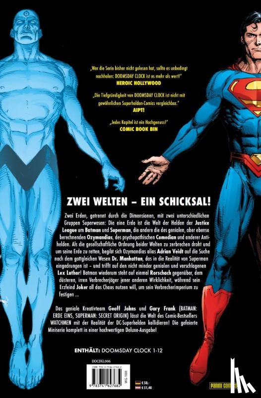 Johns, Geoff, Frank, Gary - Doomsday Clock (Deluxe Edition)
