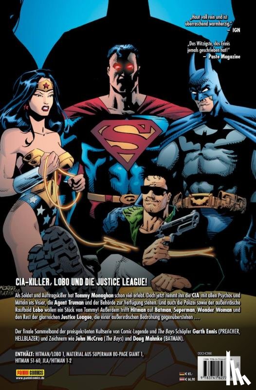 Ennis, Garth, Mccrea, John, Mahnke, Doug, Leach, Garry - Hitman von Garth Ennis (Deluxe Edition)