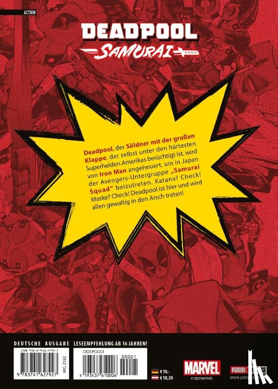 Kasama, Sanhiro, Uesugi, Hikaru - Deadpool Samurai (Manga) 01