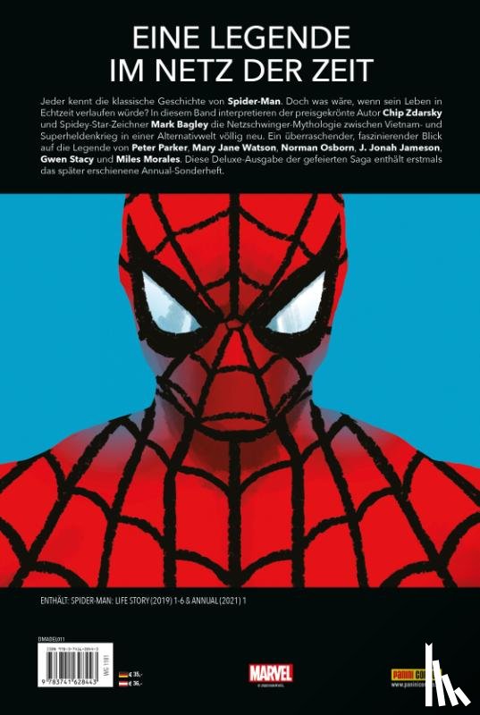 Zdarsky, Chip, Bagley, Mark - Spider-Man: Die Geschichte eines Lebens (Neuauflage)