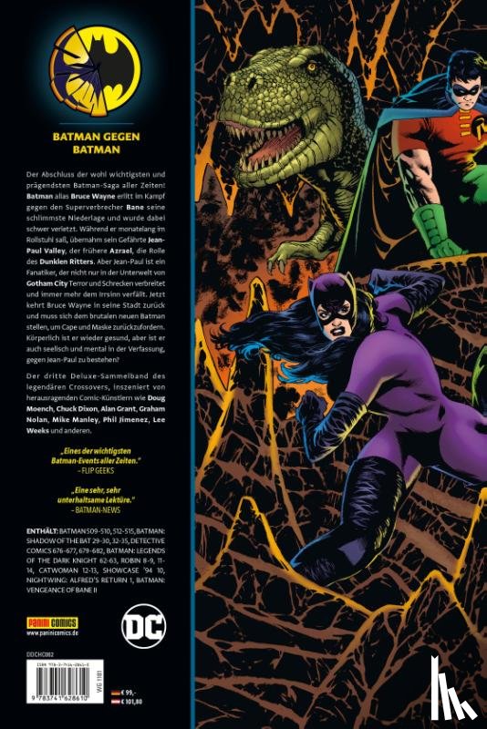 Moench, Doug, O'Neil, Dennis, Manley, Mike, Blevins, Bret - Batman: Knightfall - Der Sturz des Dunklen Ritters (Deluxe Edition)