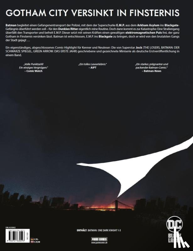 Jock - Batman: One Dark Knight