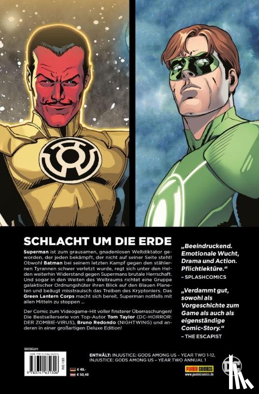 Taylor, Tom, Redondo, Bruno, Hugonnard-Bert, Julien, Miller, Mike S. - Injustice - Götter unter uns: Das zweite Jahr (Deluxe Edition)