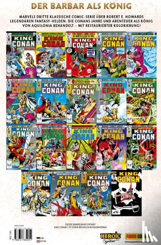 Thomas, Roy, Buscema, John, Moench, Doug, Silvestri, Marc - König Conan Classic Collection