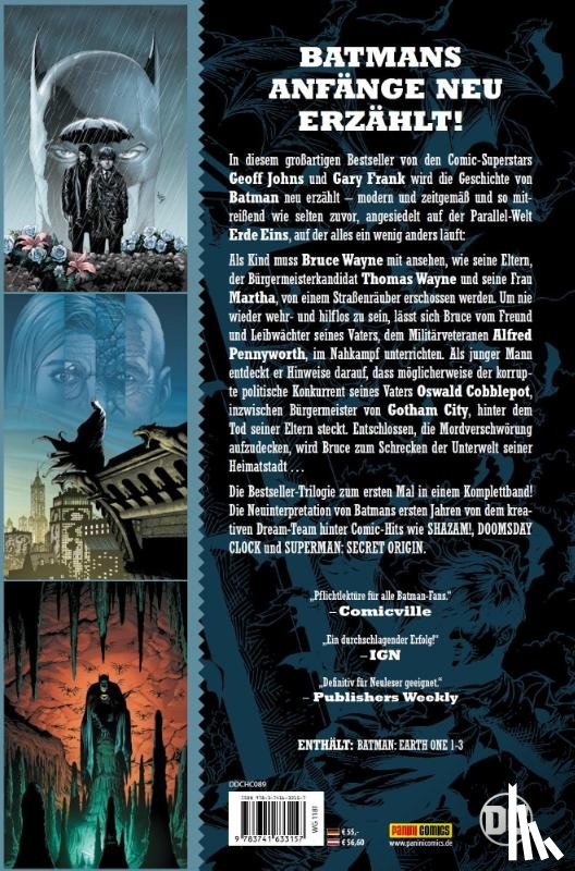 Johns, Geoff, Frank, Gary - Batman: Erde Eins (Deluxe Edition)