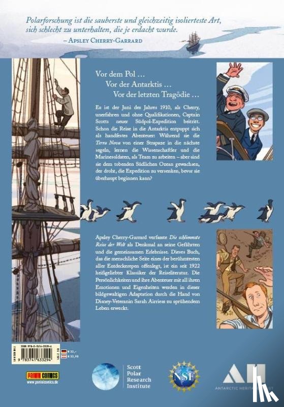 Airriess, Sarah, Cherry-Garrard, Apsley - Die schlimmste Reise der Welt - Die Graphic Novel