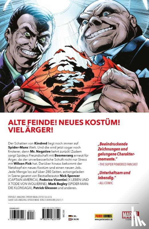 Spencer, Nick, Bagley, Mark, Antonio, Roge, Carlos, Ze - Spider-Man - Neustart 13