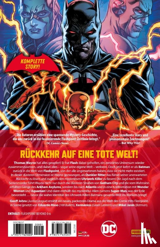 Johns, Geoff, Xermánico, Adams, Jeremy, Frank, Gary - Batman: Flashpoint Beyond