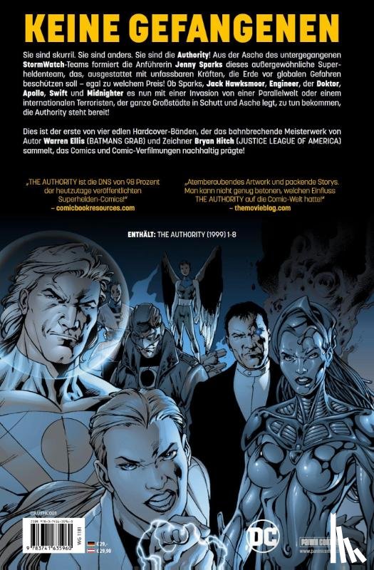Ellis, Warren, Hitch, Bryan - The Authority (Deluxe Edition). Bd. 1 (von 4)