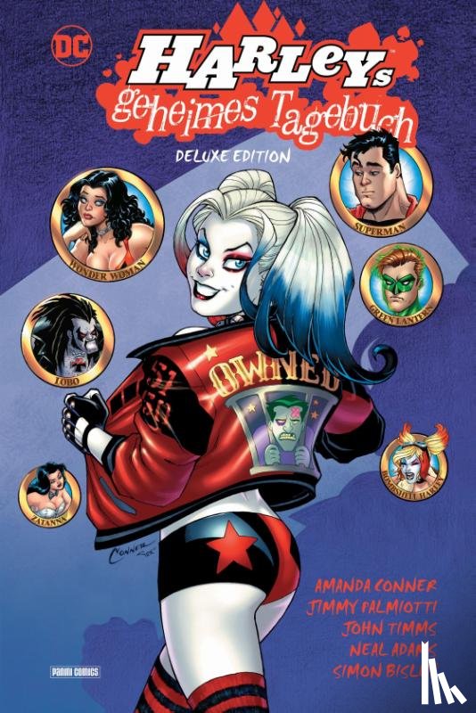 Conner, Amanda, Bisley, Simon, Johnson, Dave, Palmiotti, Jimmy - Harley Quinn - Harleys geheimes Tagebuch (Deluxe Edition)