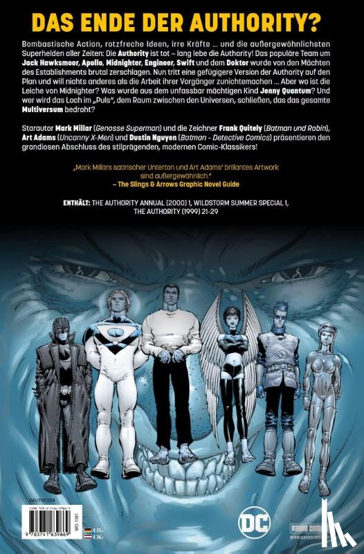 Millar, Mark, Jeanty, Georges, Jenkins, Paul, Mccrea, John - The Authority (Deluxe Edition)