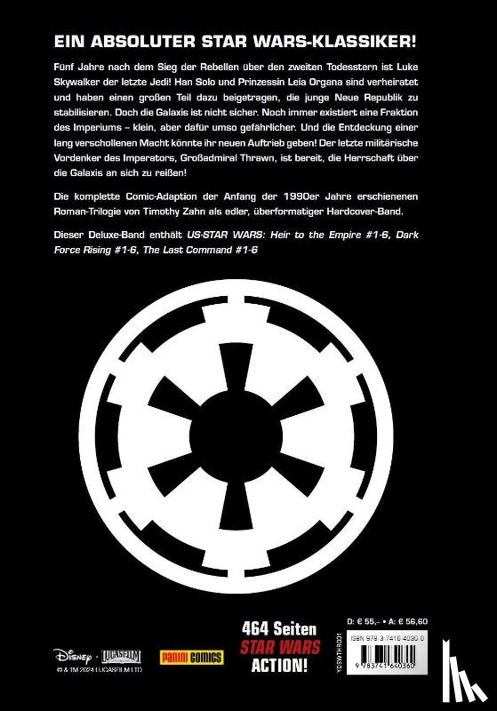 Zahn, Timothy, Baron, Mike, Dodson, Terry, Biukovic, Edvin - Star Wars Comics: Die Thrawn-Trilogie Deluxe