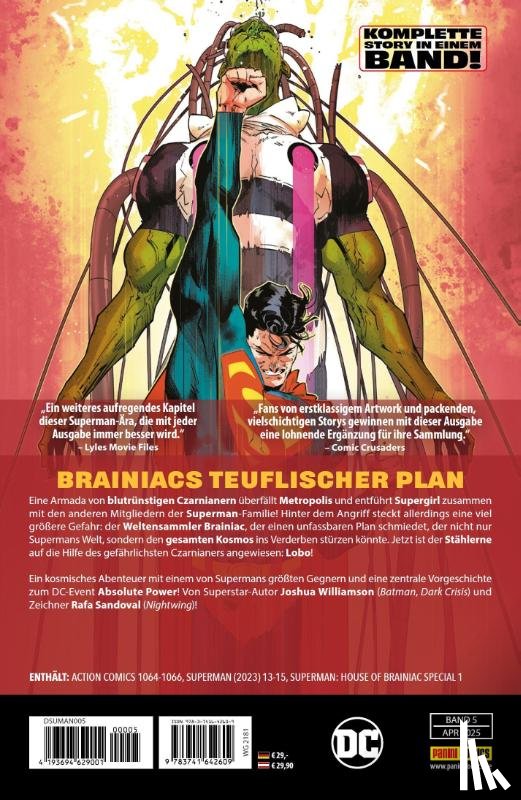 Williamson, Joshua, Sandoval, Rafa, Braga, Laura, Colak, Mirko - Superman