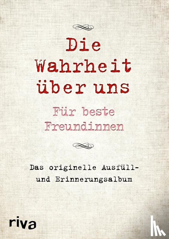 Tripolina, David - Die Wahrheit über uns - Für beste Freundinnen