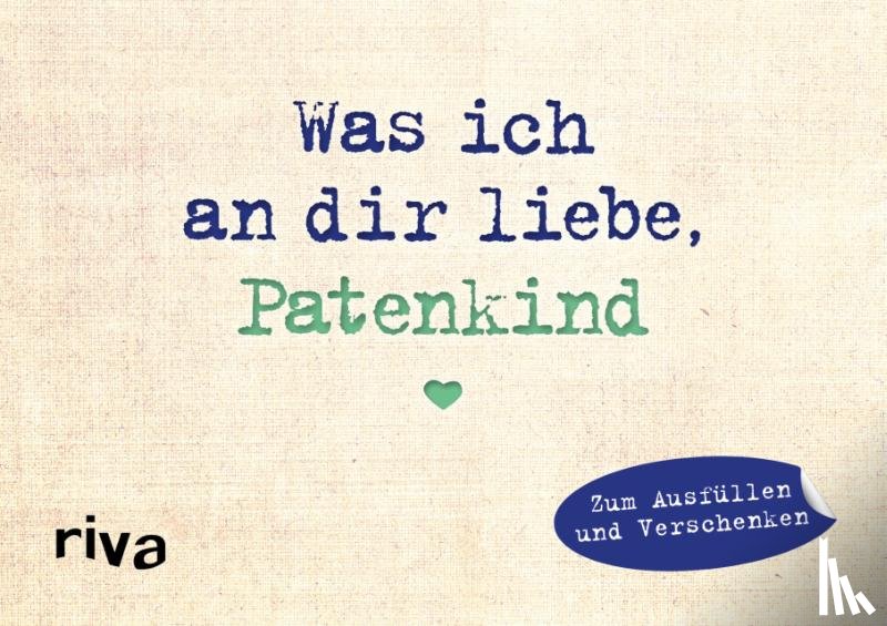 Reinwarth, Alexandra - Was ich an dir liebe, Patenkind - Miniversion