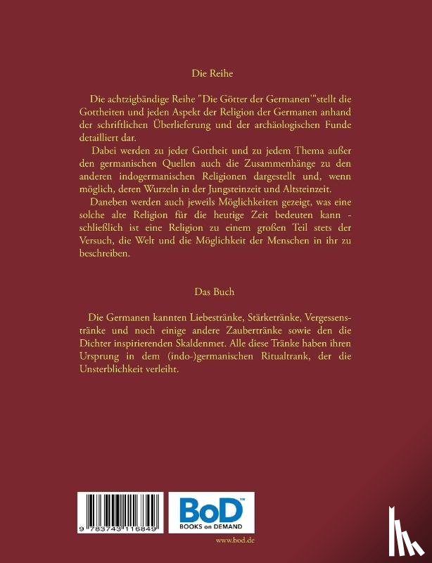 Eilenstein, Harry - Zaubertranke