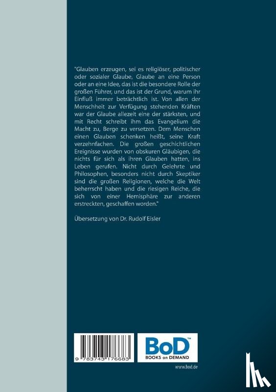 Le Bon, Gustave - Psychologie der Massen