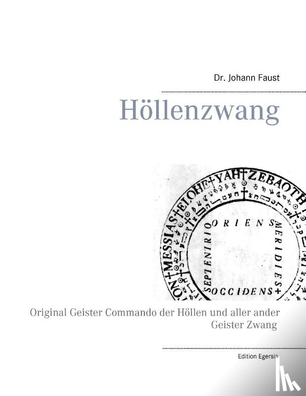 Faust, Johann - Höllenzwang