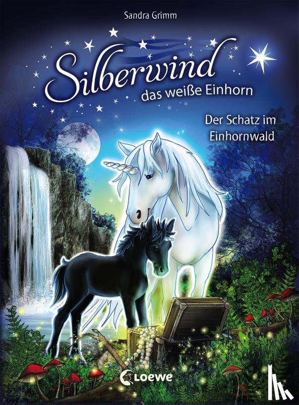 Grimm, Sandra - Silberwind, das weiße Einhorn (Band 8) - Der Schatz im Einhornwald