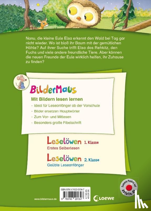 Moser, Annette - Bildermaus - Die kleine Eule sucht ihr Zuhause
