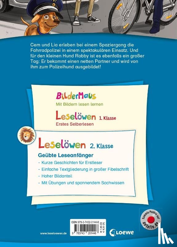Hanauer, Michaela - Leselöwen 2. Klasse - Polizeigeschichten