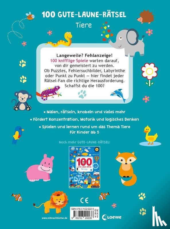  - 100 Gute-Laune-Rätsel - Tiere