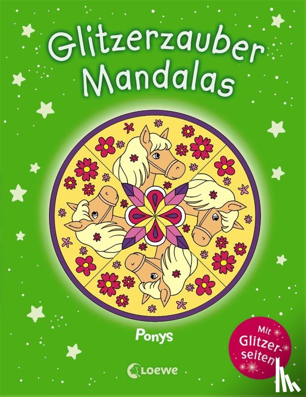  - Glitzerzauber-Mandalas - Ponys