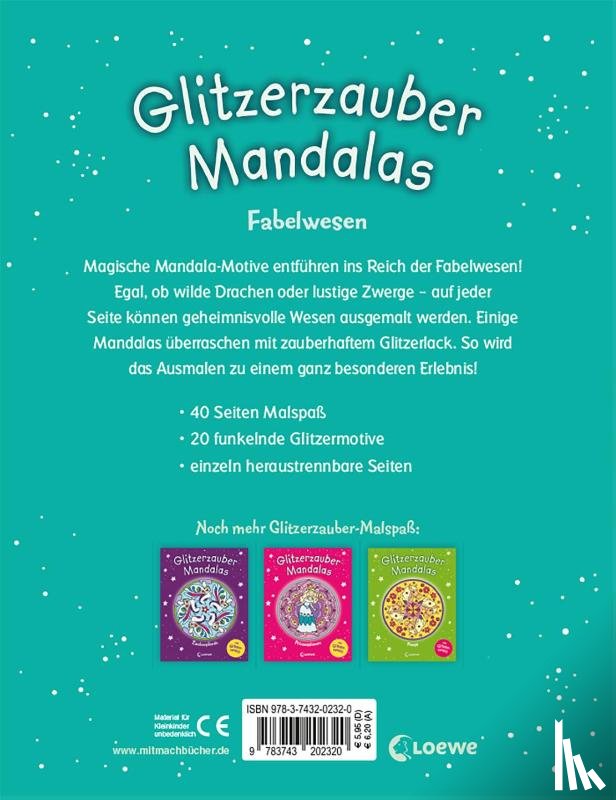 - Glitzerzauber-Mandalas - Fabelwesen