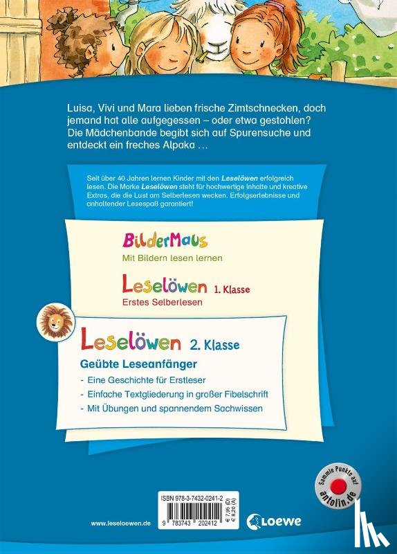 Hierteis, Eva - Leselöwen 2. Klasse - Ein Fall für die Mädchenbande