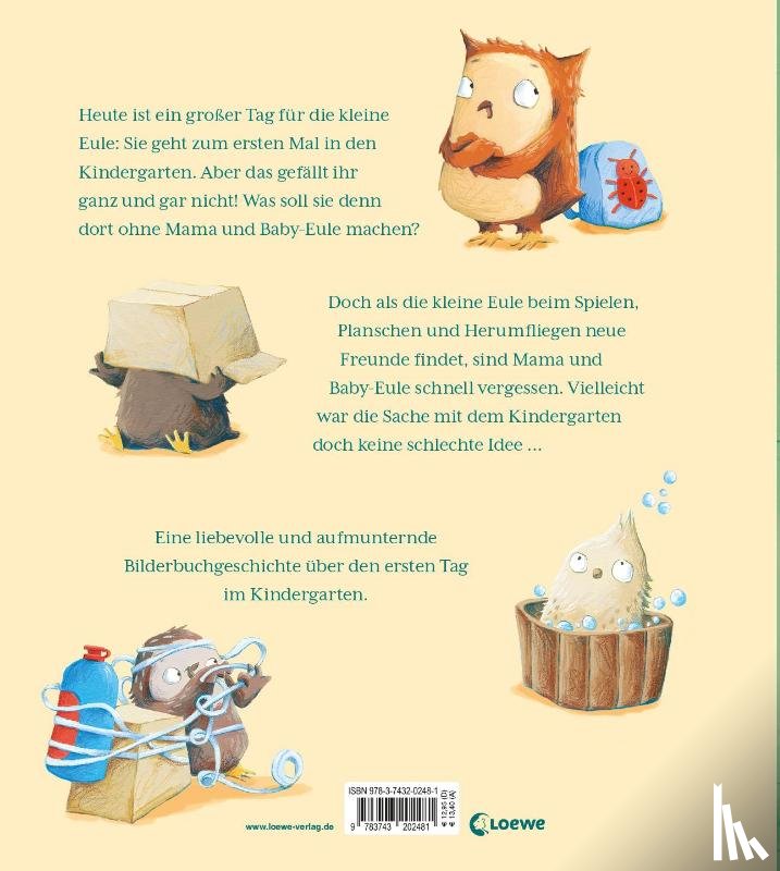 Gliori, Debi - Die kleine Eule kommt in den Kindergarten