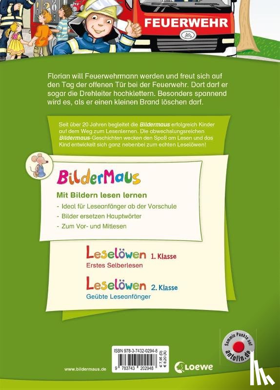 Wich, Henriette - Bildermaus - Feuerwehrmann für einen Tag