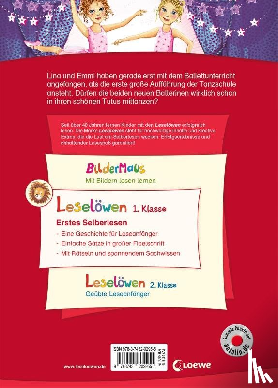 Reider, Katja - Leselöwen 1. Klasse - Die große Ballett-Aufführung