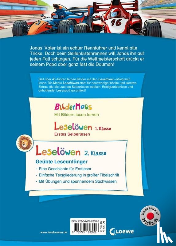 Thilo - Leselöwen 2. Klasse - Vollgas auf der Rennstrecke