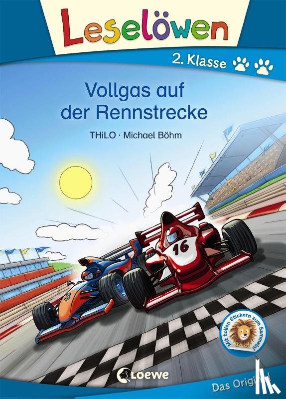 Thilo - Leselöwen 2. Klasse - Vollgas auf der Rennstrecke