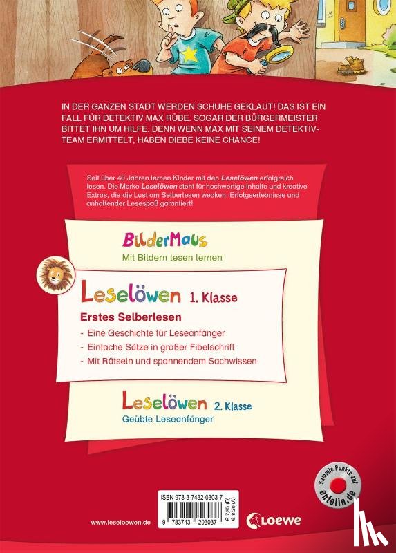 Foshag, Christina - Leselöwen 1. Klasse - Ein Detektiv für alle Fälle
