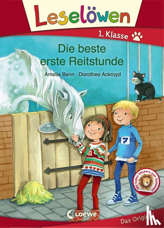 Benn, Amelie - Leselöwen 1. Klasse - Die beste erste Reitstunde