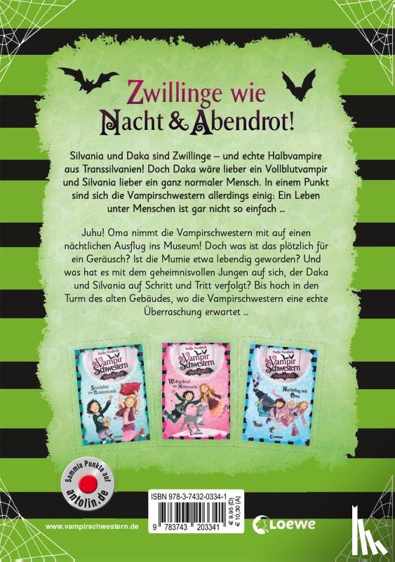 Fendrich, Nadja - Die Vampirschwestern black & pink (Band 6) - Nachteulen im Museum