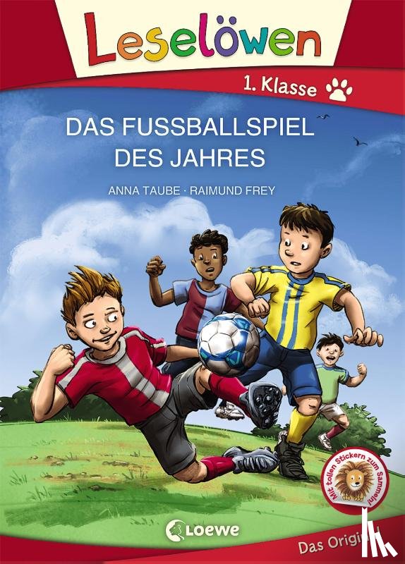 Taube, Anna - Leselöwen 1. Klasse - Das Fußballspiel des Jahres