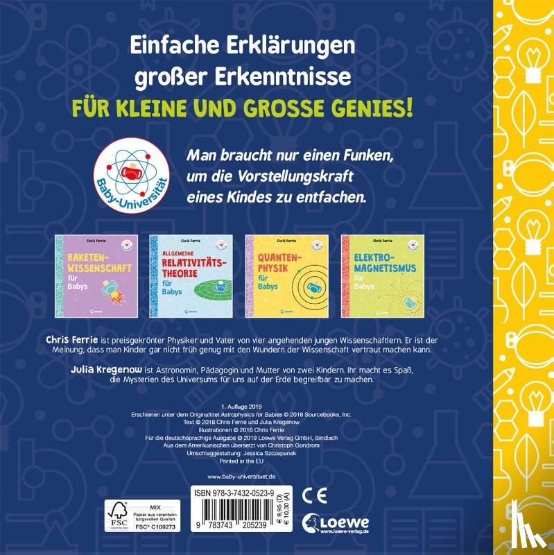 Ferrie, Chris, Kregenow, Julia - Baby-Universität - Astrophysik für Babys