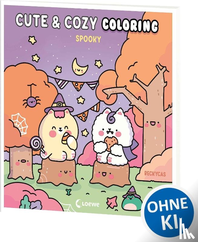  - Cute & Cozy Coloring - Spooky